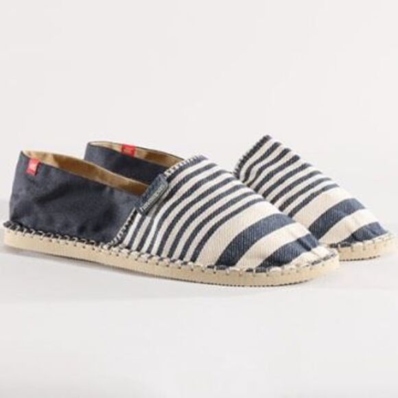HAVAIANAS Espadrilles Origine Classic III Navy Sand - Picture 1 of 6